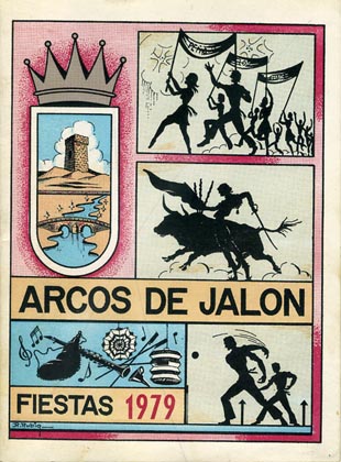 Fiestas patronales en honor al Cristo de la Buena Muerte 1979 Arcos de Jalón
